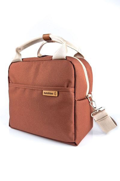 SUNSHINE Taba Exclusive Waterproof Fabric Insulated Lunch Bag Thermal Bag Lunch Box