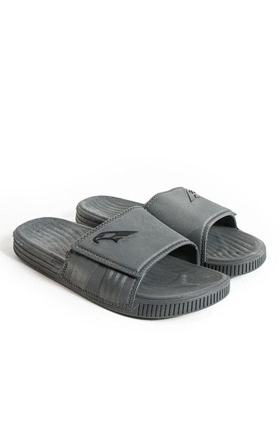 Moda Devrin GZ14194 Αντιολισθητικές παντόφλες μπάνιου σε γκρι θάλασσα, παραλία, πισίνα και μπάνιο - καθημερινό βρεγμένο πάτωμα