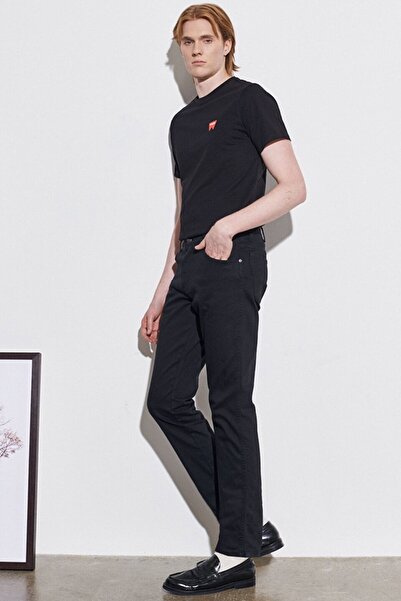 WRANGLER Texas εφαρμοστό Ανδρικό παντελόνι τζιν με κανονική μέση και στενό πόδι W12s004001001