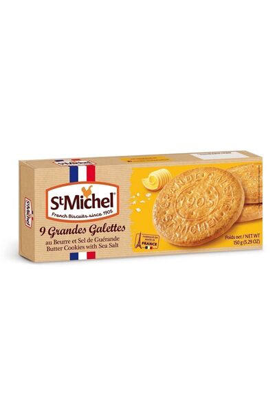 St Michel Tereyağlı Deniz Tuzlu Bisküvi 150 Gr
