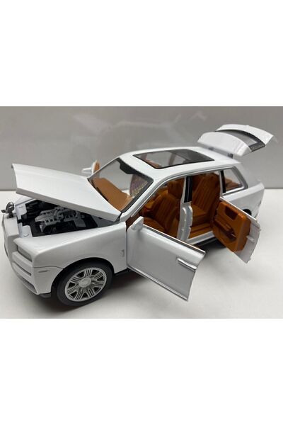 Hepsilazım Sağlam Kırılmaz Demir Oyuncak Araba Rolls Royce Sesli Işıklı 23cm