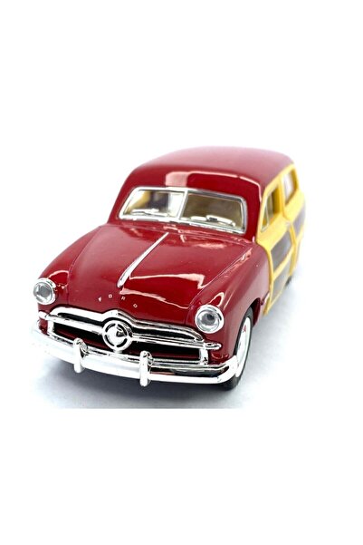 Kinsmart 1949 Ford Woody Wagon Çek Bırak 5inch. Lisanslı Model Araba, Oyuncak...