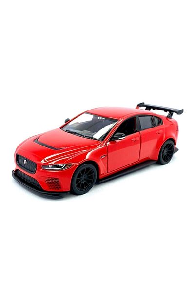 Kinsmart سحب سيارة ألعاب جاكوار Xe Xe Sv Project 8 المسحوبة