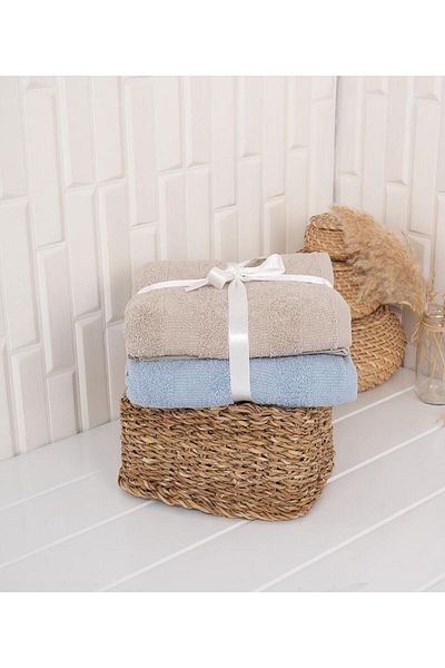 Baveno 70x140 cm Σετ Πετσέτες Μπάνιου Baveno - 100% Βαμβάκι Διπλό