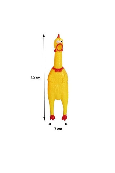 Carino Active Singing Chicken Dog Toy Medium 30 cm