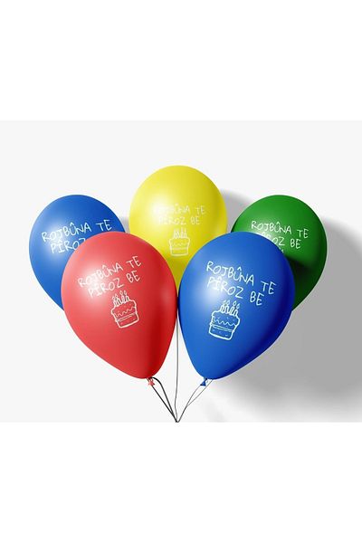 ZERYA Footed Balloon Stand for Turkish Birthday - 8 Balloons (Stand and Balloon)