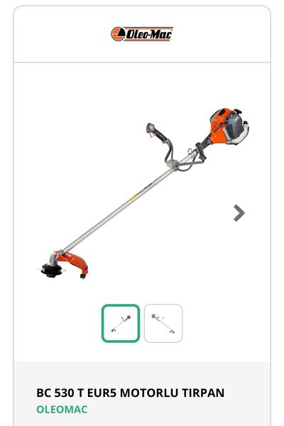 Oleomac BC 530 T EUR5 MOTORLU TIRPAN OLEOMAC