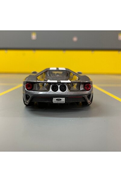 Kinsmart 2017 Ford Gt 1/36 Ölçek Diecast Metal Model Araba Çek Bırak Araba Oyuncak Araba