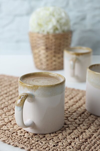 Keramika Hydra Silindir Kupa 10 Cm 6 Adet Q44