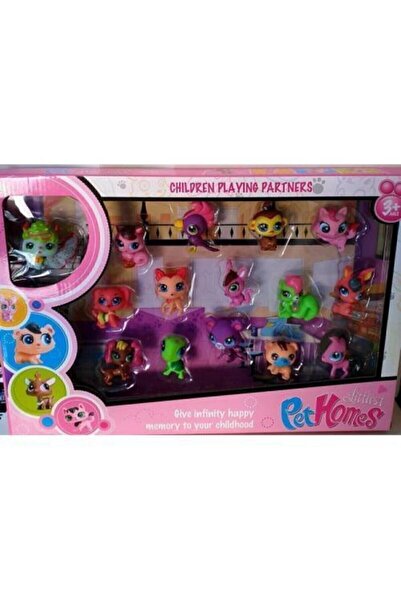 Hepsilazım Miniş Ailesi 15'li Pet Homes Kedili Oyuncak Figürler