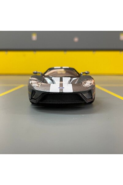 Kinsmart 2017 Ford Gt 1/36 Ölçek Diecast Metal Model Araba Çek Bırak Araba Oyuncak Araba