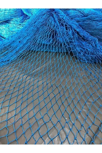 Karadeniz Dekor Ağları Saks Mavi Dekoratif Balık Ağı  2,5 x 10