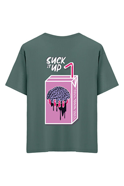 Mounte Bianca Unisex Suckitup - Oversize kroj T-shirt