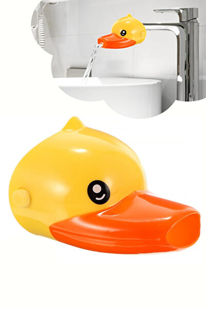 Soillium Musluk Uzatma Oyuncağı Ördekli Musluk Ucu Genişletici Aparat Su Tasa...