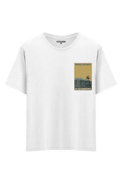 Mounte Bianca Unisex St Petersburg - Μπλουζάκι Oversize
