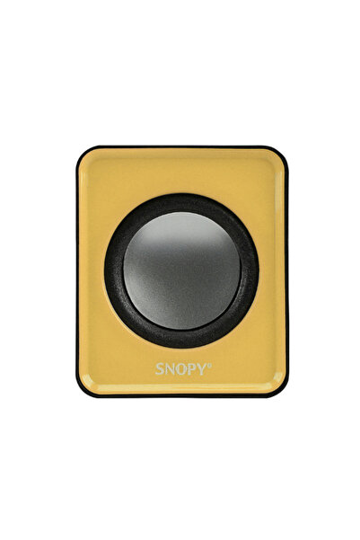 OWWOTECH A Bass 2.0 Sarı Usb Speaker Ses Seviyesi Kontrollü Mini Hoparlör