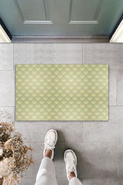 Dormot Home Covoraș de exterior cu imprimare digitală decorativă multifuncțio...