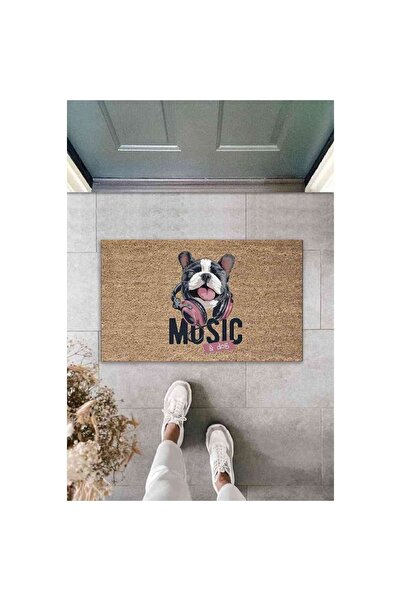 Dormot Home Digital Printing Quality Brown Music Written Dog Decorative Door ...