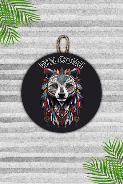 Dormot Home Модерна дървена врата с черен десен - Външна врата