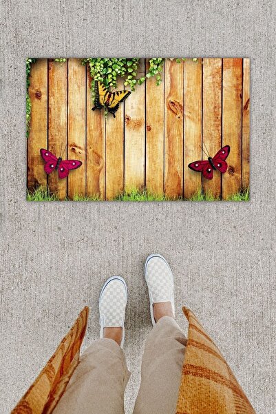 Dormot Home Covoraș decorativ pentru ușă, cu imprimare digitală, 3 piese, mar...