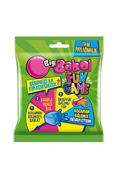Big Babol Fun Game Gum 64 G (1 PIECE)