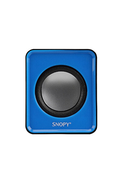 OWWOTECH A Bass 2.0 Mavi Usb Speaker Ses Seviyesi Kontrollü Mini Hoparlör