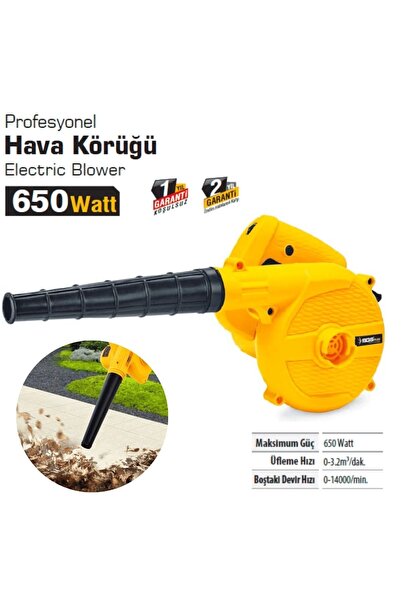 Genel Markalar Sgs5221 Profesyonel Hava Körüğü 650 Watt
