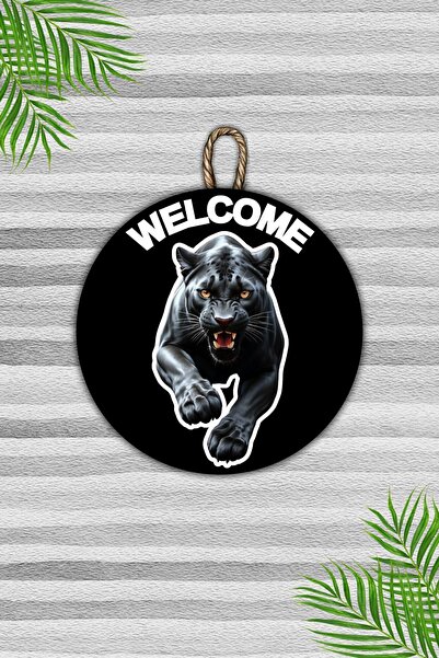 Dormot Home Ornament de ușă din lemn modern negru - Acoperire pentru podea și...