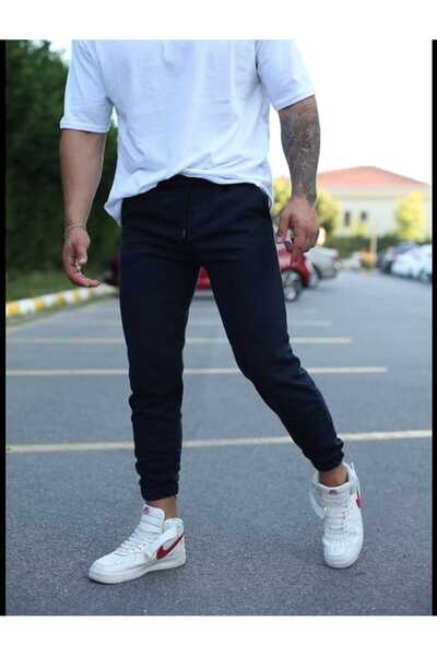 yx yustex sport Μαύρο Φούτερ Παντελόνι Jogger Unisex - Με Ελαστικά Τελειώματα...