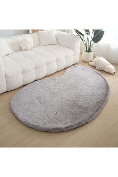 Home Box Luxy Bliss Premium Faux Rabbit Fur Rug - 120x180 cm