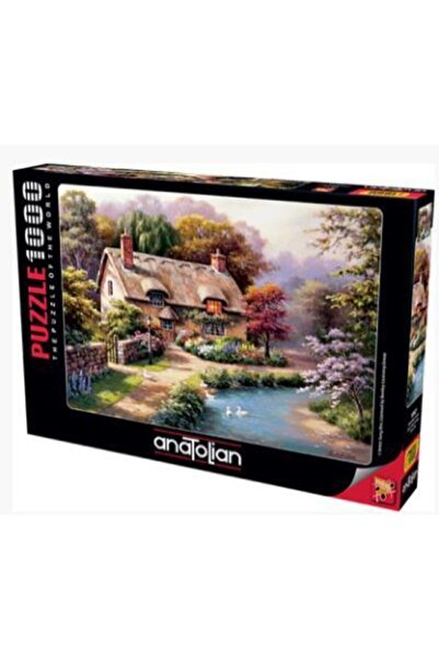 Anatolian Puzzle Patikadaki Konak / 1000 Parçalık Puzzle, Kod:1047
