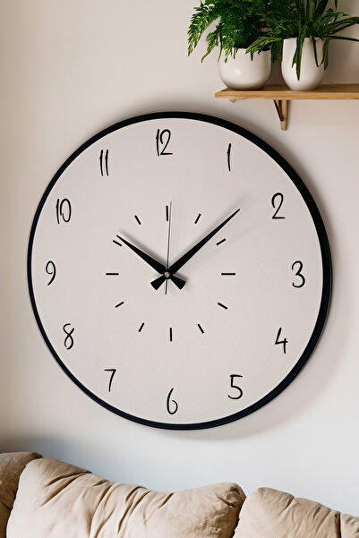 Decorative New Modern Antinous Wooden Wall Clock 48cm