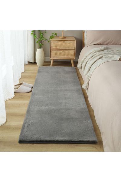 Home Box Faux Rabbit Fur Rug - 60x180 cm