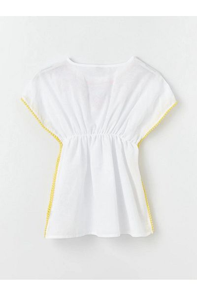 LC Waikiki LCW Kids Girl - Crew Neck Printed Pareo