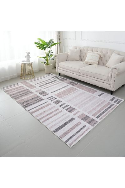 Home Box Bristol Fazla Printed Plush Fur Rug - 160x230 cm