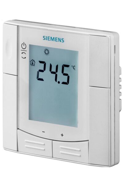 Siemens RDD310/MM, Dijital Oda Termostatı, 230 V, Beyaz, Isıtma, Sıva Altı