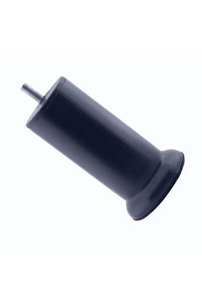 Badem10 Baza de mobilier Metal Gri Antracit 12 Cm M8 Dinți Fini Canapea Fotoliu Canapea Convertită Upgrade Picior Picioare