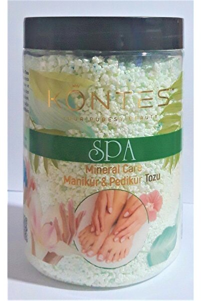 Kontes Spa Mineral Care Manikür Pedikür Tozu Green 500gr
