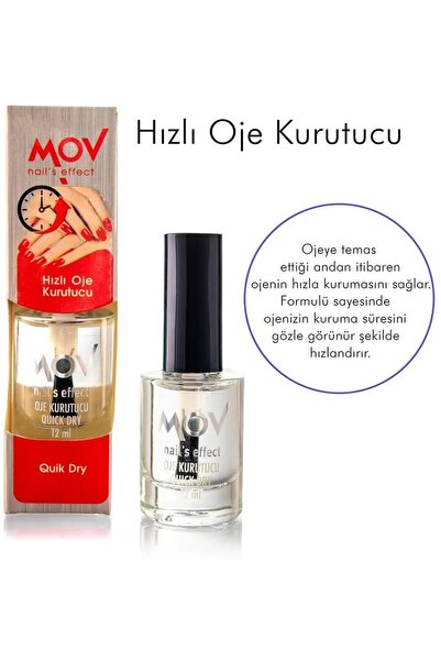 Miniso Mov Hızlı Oje Kurutucu
