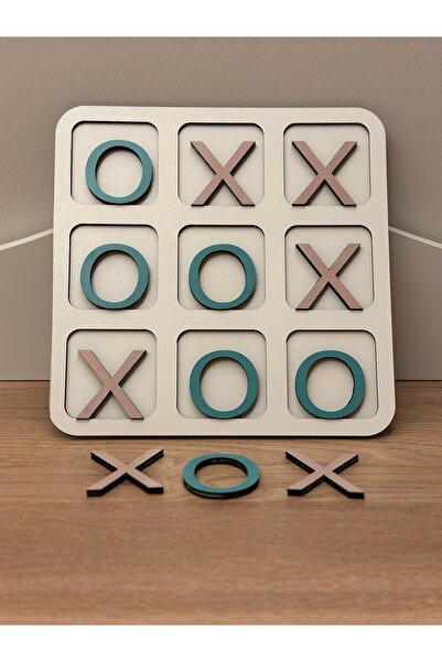 Bellacasa Xox Strateji Zeka Oyunu Xox Tic Tac Toe Oyunu Mini Ahşap Oyun Xox Ahsap Oyuncak