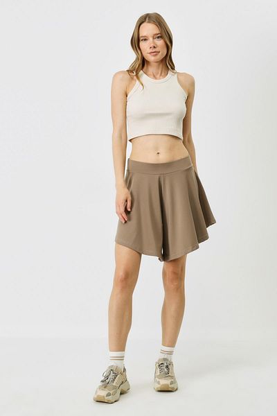 C&City Braune Damen-Sportshorts – Modell 9415