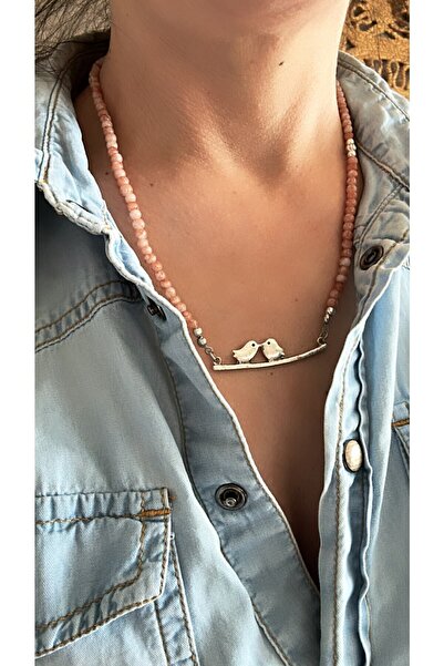 by özllem Çifte Kumrular Boncuk Kolye