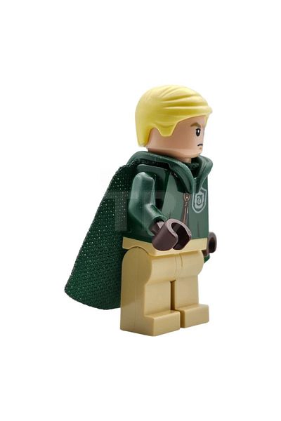 LEGO HARRY POTTER - Draco Malfoy Uniform Mini Figure with Hoodie and Cloak