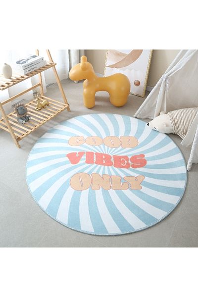 Home Box Playland Ben Joyful Printed Flannel Rug - 120 cm