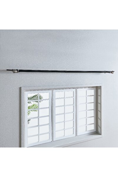 Home Box قضيب ستارة مزدوج قابل للتمديد مع زخرفة من كوي - 157-457 سم