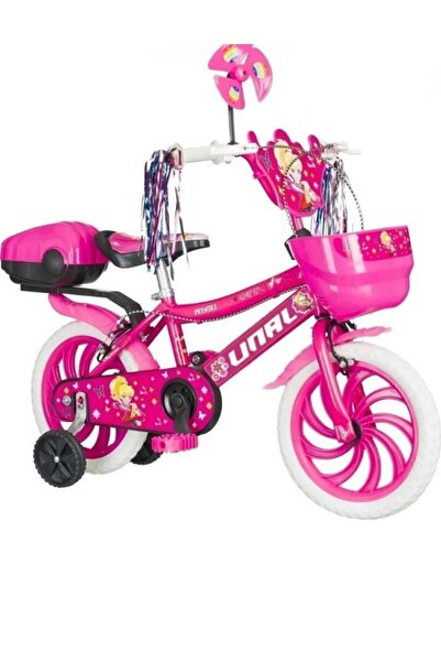 Ünal Bisiklet Pembe 15 Jant Kız Çocuk Bisikleti 3-7 Yaş (2024 YENİ SEZON)