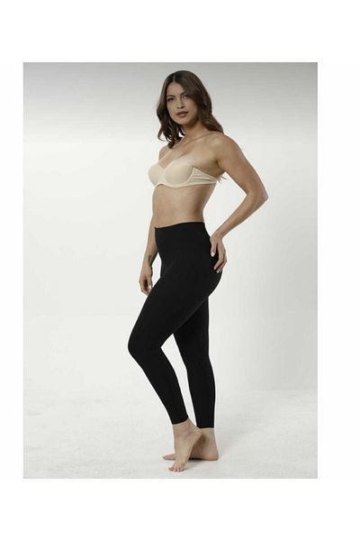 Momslab Black Corset Reducing Women's Tights - Size