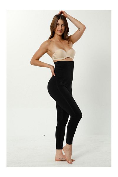Momslab High Waist Seamless Corset Leggings - Women'S, Black, Size 2