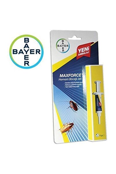 Genel Markalar Bayer Maxforce Hamam Böceği Jeli 5 gr Skt.2027 Yeni Ambalaj