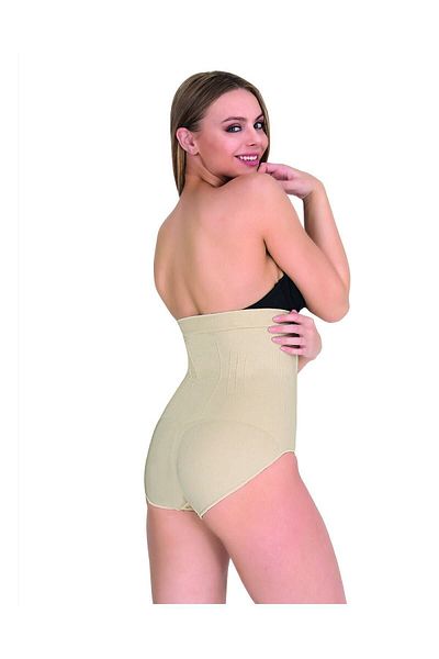 Momslab High Waist Women's Slip Corset - Nude